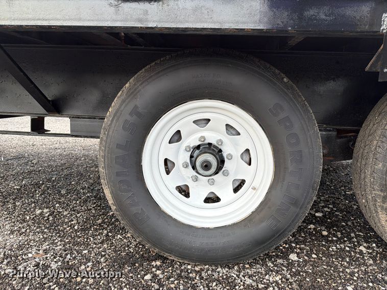 image for item EG9219 2007 PJ Trailers equipment trailer