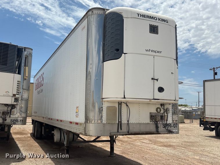 image for item EL2579 2004 Wabash RFGRHSA refrigerated van trailer