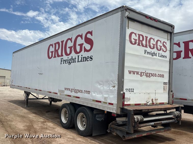 image for item EL2579 2004 Wabash RFGRHSA refrigerated van trailer