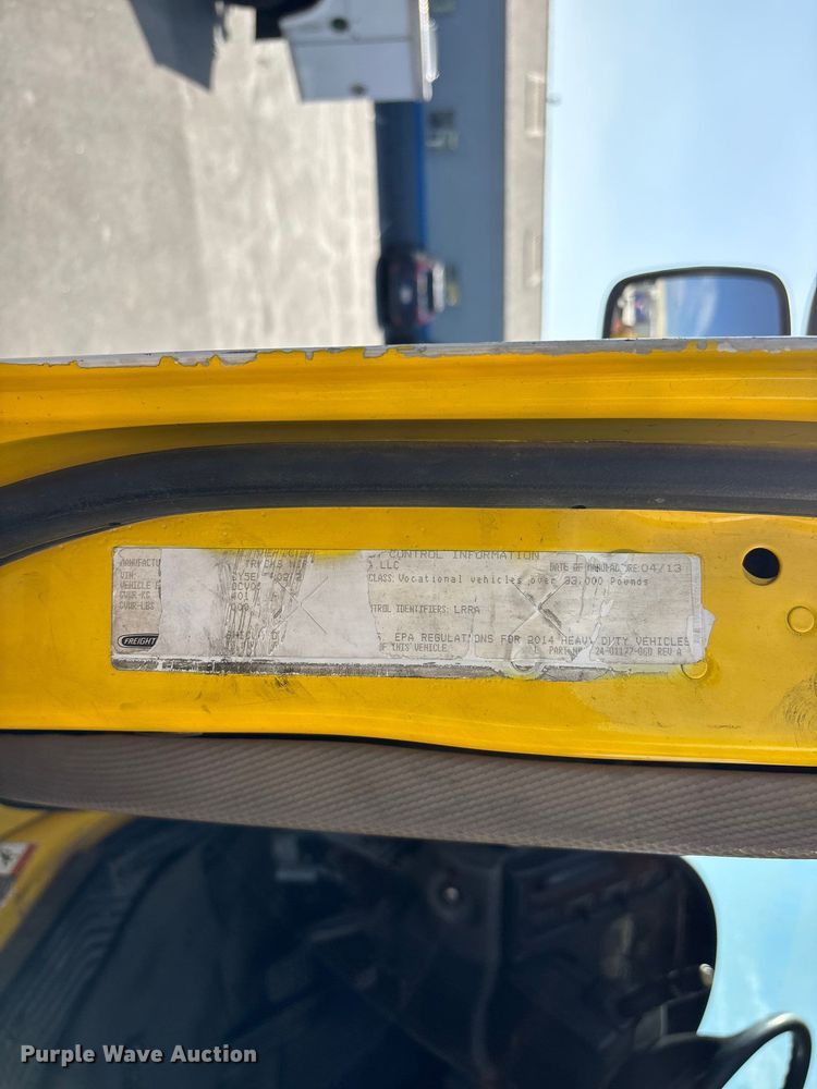 image for item EL2584 2014 Freightliner Business Class M2 fuel truck