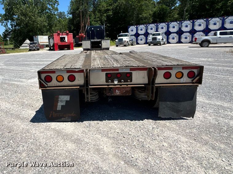 image for item ER3115 2013 Fontaine lowboy equipment trailer