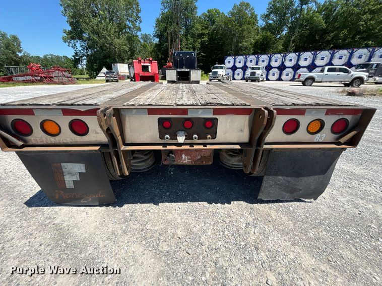 image for item ER3115 2013 Fontaine lowboy equipment trailer