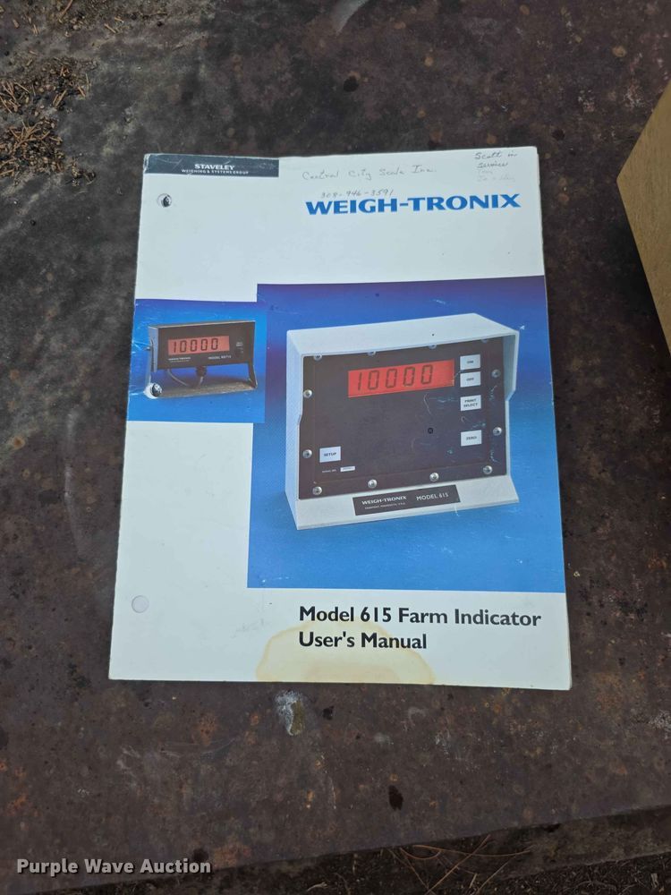 image for item EV2436 Weigh-Tronix  615 scale