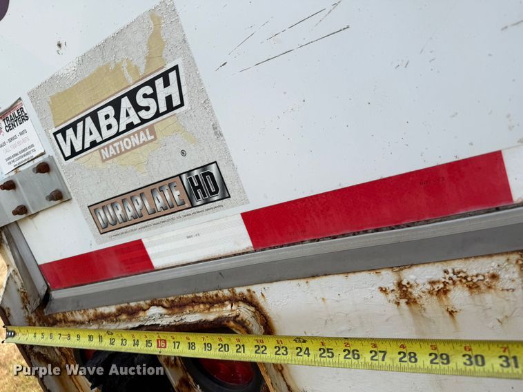 image for item FB4974 2010 Wabash dry van trailer