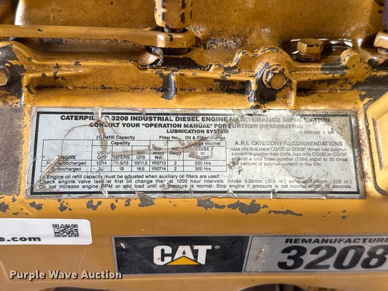 image for item FC4111 Caterpillar 3208 diesel engine