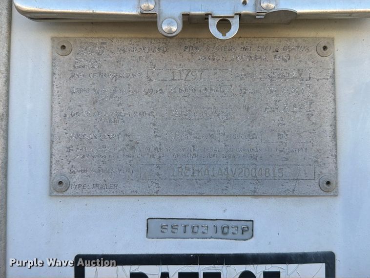 image for item FI0340 1997 Road Systems CF28102 dry van trailer