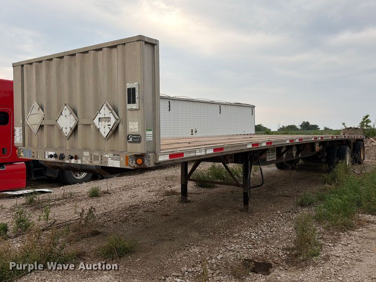 2007 Fontaine 1FTW-7-8048WSAWK flatbed trailer