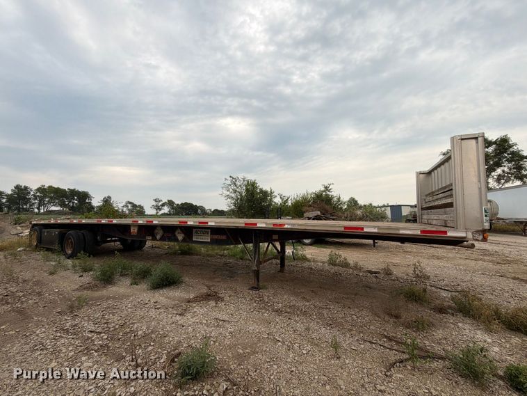 image for item FK3301 2007 Fontaine 1FTW-7-8048WSAWK flatbed trailer