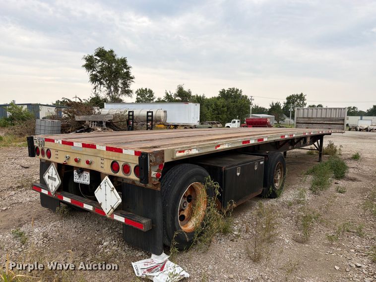 image for item FK3301 2007 Fontaine 1FTW-7-8048WSAWK flatbed trailer
