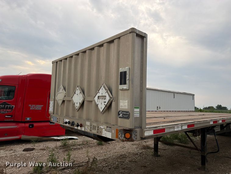 image for item FK3301 2007 Fontaine 1FTW-7-8048WSAWK flatbed trailer