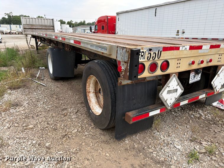 image for item FK3301 2007 Fontaine 1FTW-7-8048WSAWK flatbed trailer