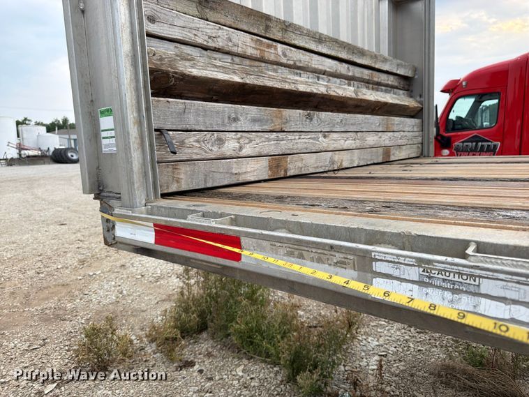image for item FK3301 2007 Fontaine 1FTW-7-8048WSAWK flatbed trailer