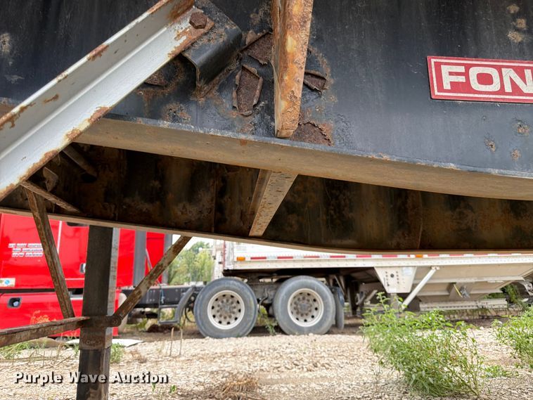 image for item FK3301 2007 Fontaine 1FTW-7-8048WSAWK flatbed trailer