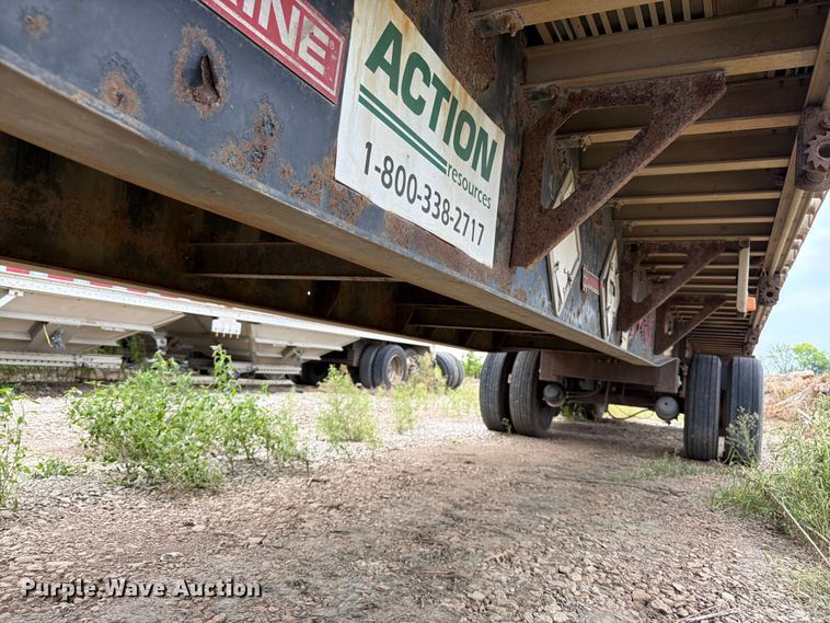 image for item FK3301 2007 Fontaine 1FTW-7-8048WSAWK flatbed trailer