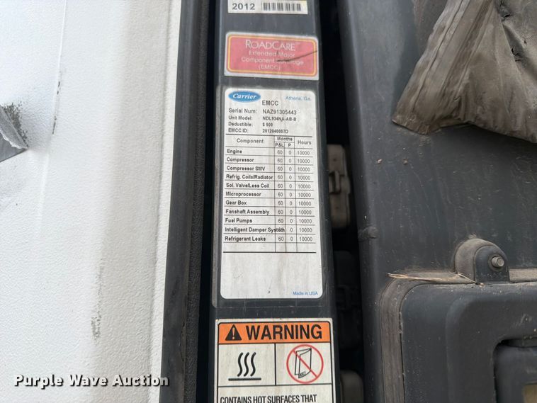 image for item FK3551 2013 Utility Trailer Manufacturer 3000R refrigerated van trailer