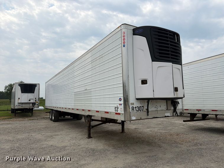 image for item FK3552 2013 Utility Trailer Manufacturer 3000R refrigerated van trailer