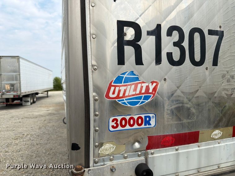 image for item FK3552 2013 Utility Trailer Manufacturer 3000R refrigerated van trailer