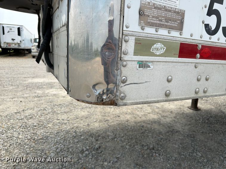 image for item FK3554 2013 Utility Trailer Manufacturer 3000R refrigerated van trailer