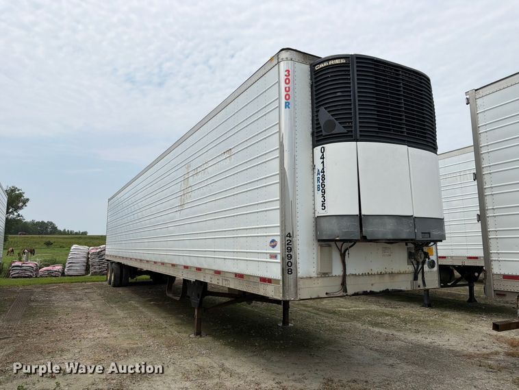 image for item FK3555 2005 Utility Trailer Manufacturer 3000R refrigerated van trailer