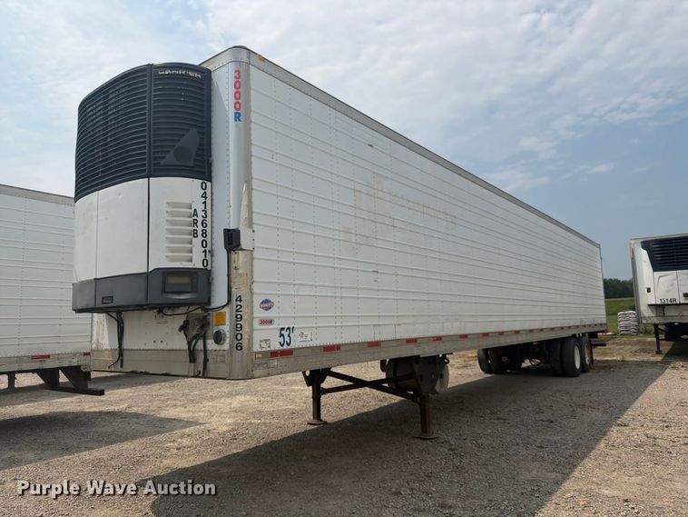 2005 Utility Trailer Manufacturer 3000R refrigerated van trailer
