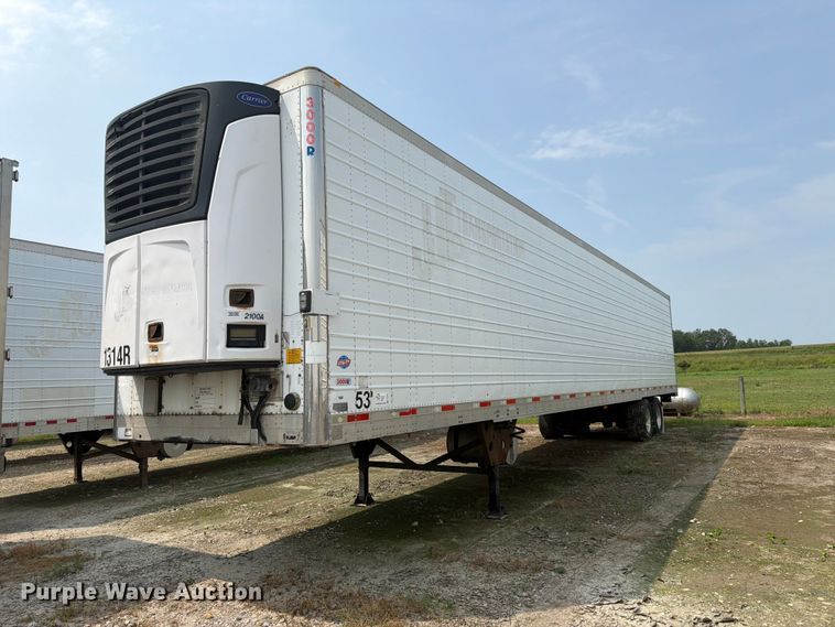 2013 Utility Trailer Manufacturer 3000R refrigerated van trailer