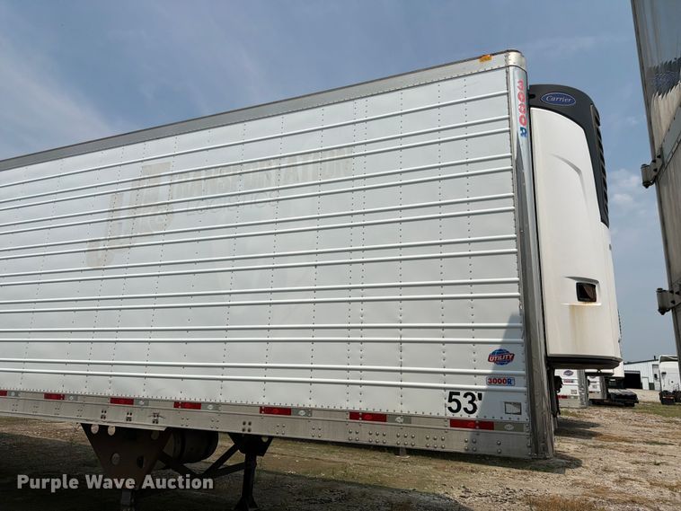 image for item FK3557 2013 Utility Trailer Manufacturer 3000R refrigerated van trailer