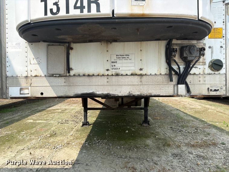 image for item FK3557 2013 Utility Trailer Manufacturer 3000R refrigerated van trailer