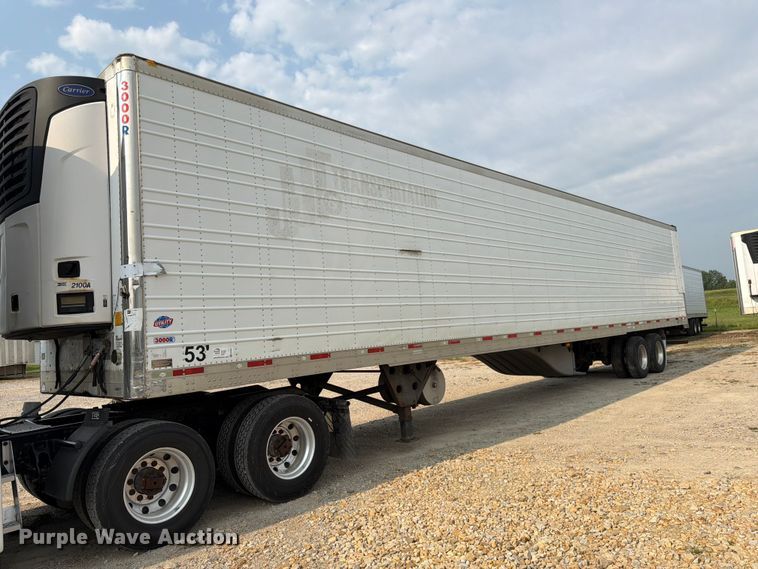 2013 Utility Trailer Manufacturer 3000R refrigerated van trailer