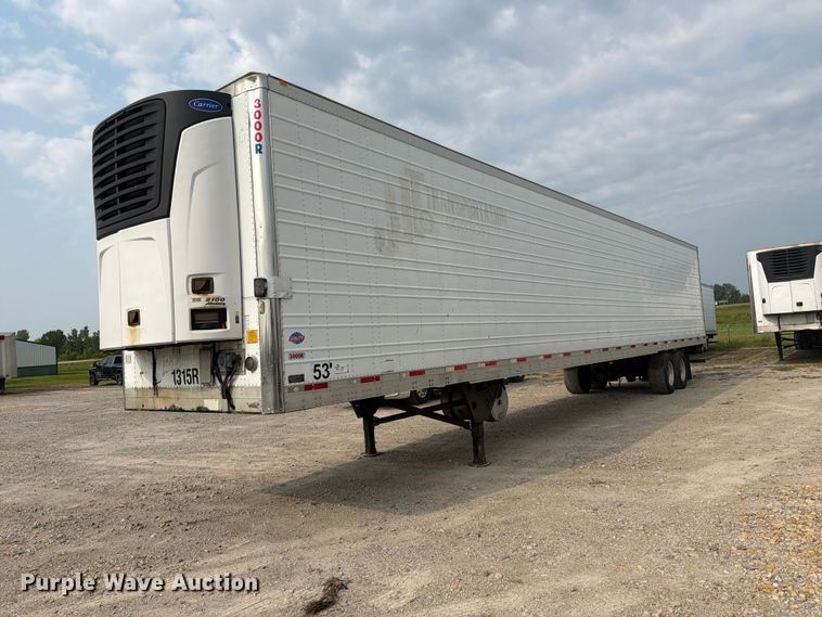 2013 Utility Trailer Manufacturer 3000R refrigerated van trailer