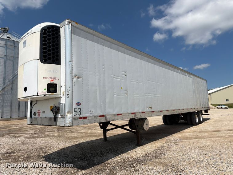 2009 Utility Trailer Manufacturer 3000R refrigerated van trailer