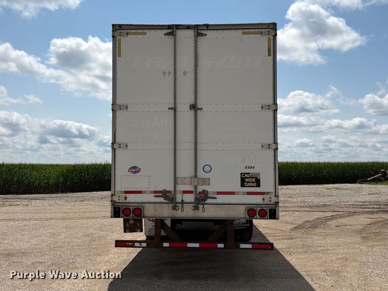 image for item FK3564 2009 Utility Trailer Manufacturer 3000R refrigerated van trailer