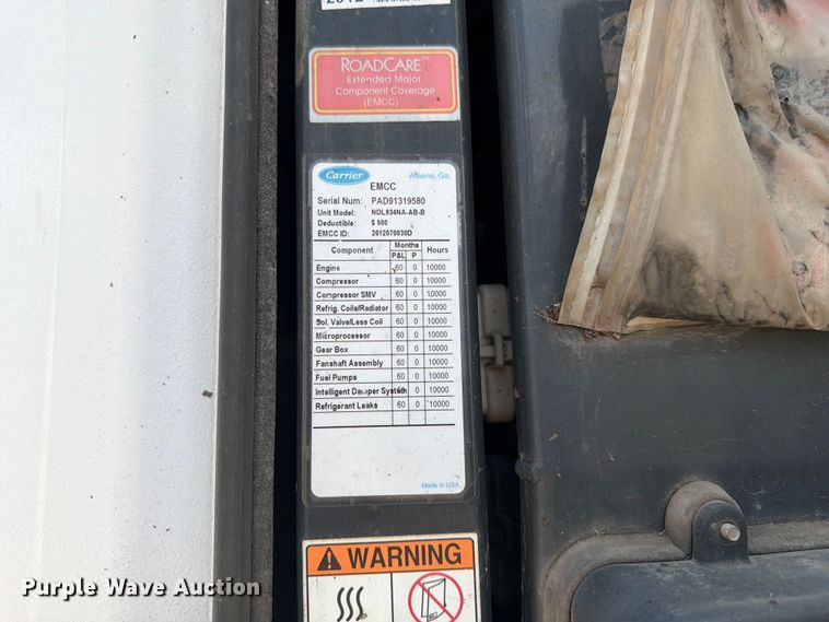 image for item FK3565 2013 Utility Trailer Manufacturer 3000R refrigerated van trailer