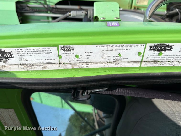 image for item FK4104 2009 Autocar WXLL refuse truck