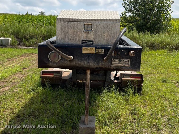 image for item FK4125 2000 Talbert lowboy equipment trailer