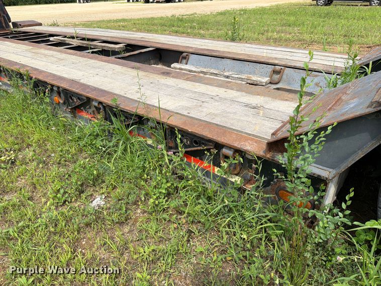 image for item FK4125 2000 Talbert lowboy equipment trailer