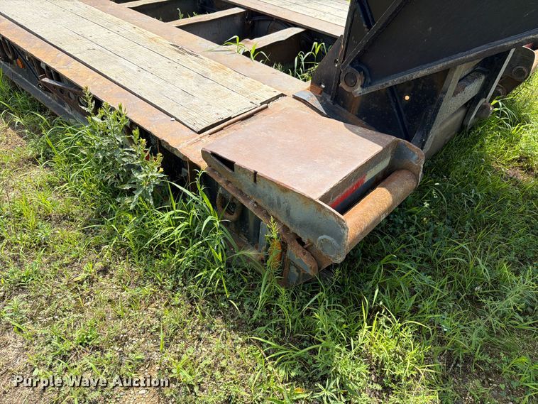 image for item FK4125 2000 Talbert lowboy equipment trailer