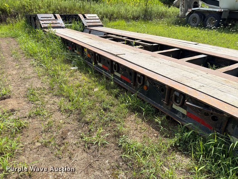 image for item FK4125 2000 Talbert lowboy equipment trailer