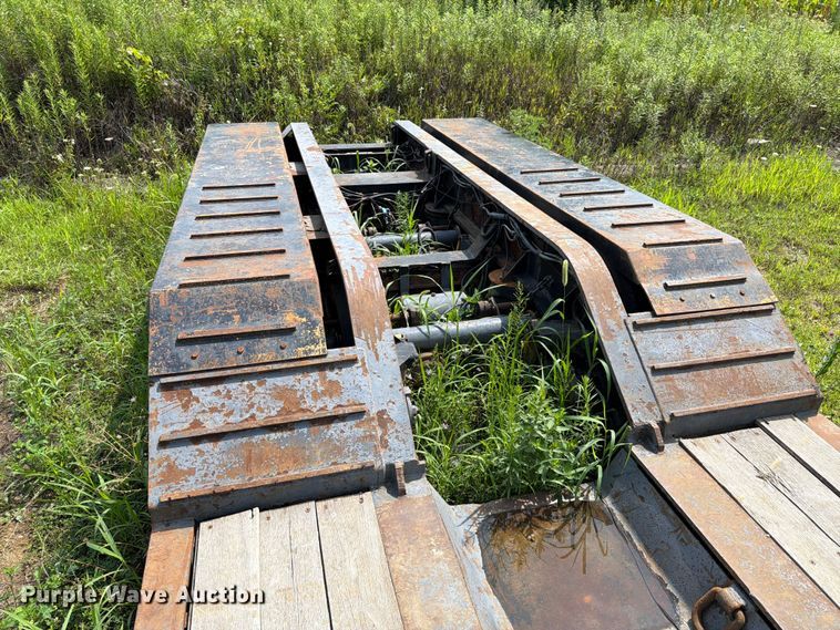 image for item FK4125 2000 Talbert lowboy equipment trailer