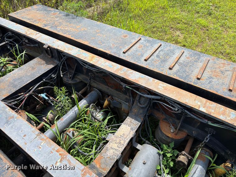 image for item FK4125 2000 Talbert lowboy equipment trailer