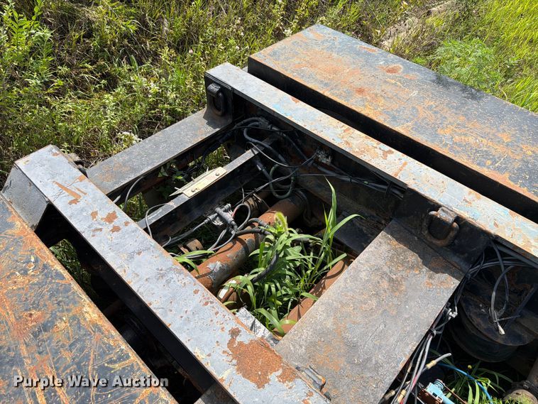 image for item FK4125 2000 Talbert lowboy equipment trailer
