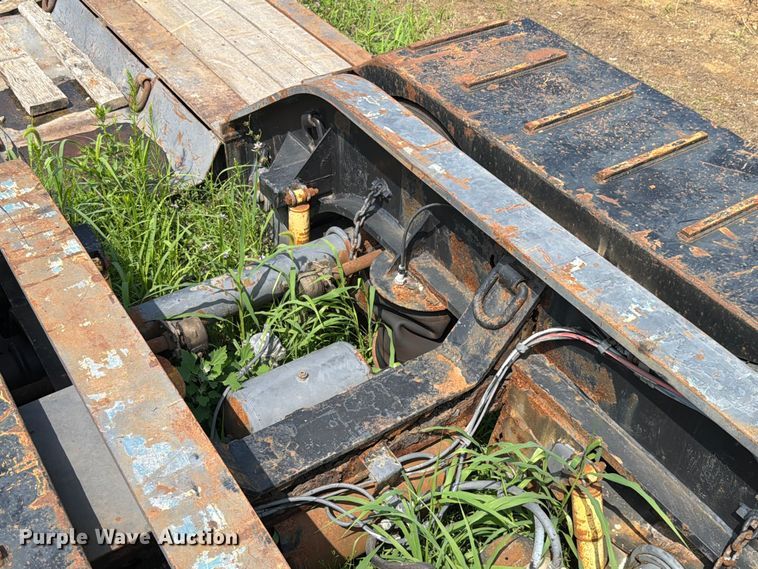 image for item FK4125 2000 Talbert lowboy equipment trailer