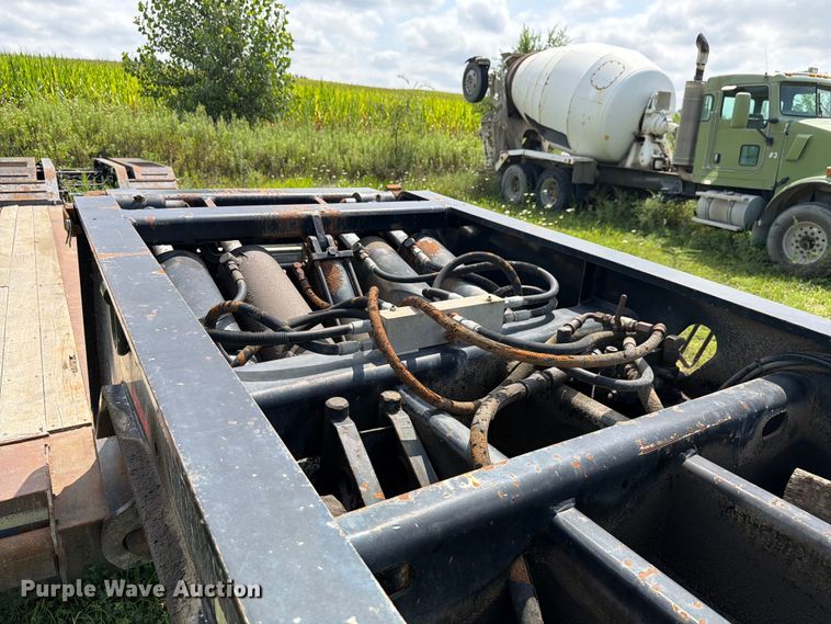 image for item FK4125 2000 Talbert lowboy equipment trailer