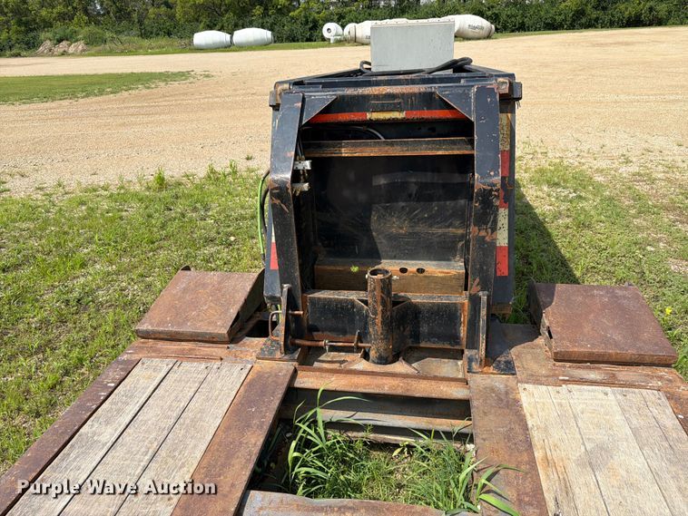 image for item FK4125 2000 Talbert lowboy equipment trailer
