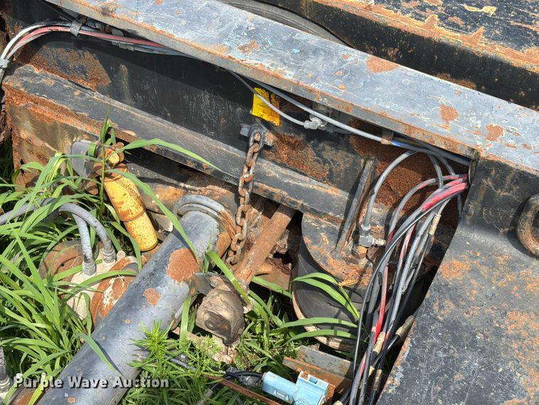 image for item FK4125 2000 Talbert lowboy equipment trailer