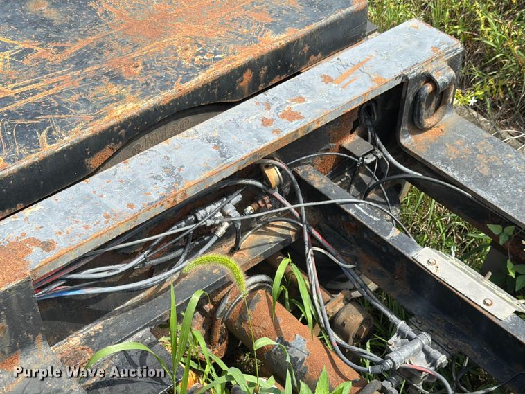 image for item FK4125 2000 Talbert lowboy equipment trailer