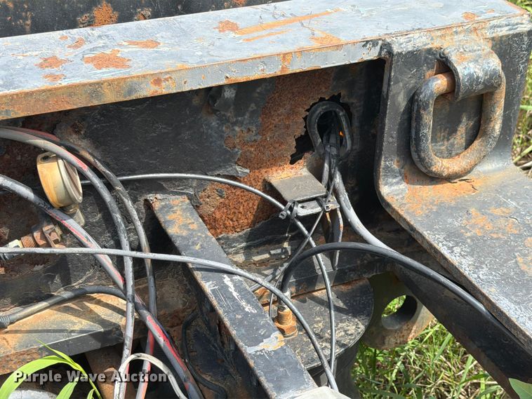 image for item FK4125 2000 Talbert lowboy equipment trailer