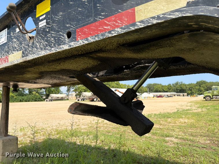 image for item FK4125 2000 Talbert lowboy equipment trailer