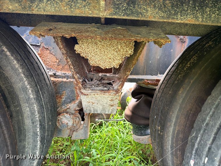 image for item FK4125 2000 Talbert lowboy equipment trailer