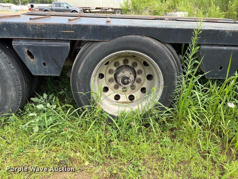 image for item FK4125 2000 Talbert lowboy equipment trailer