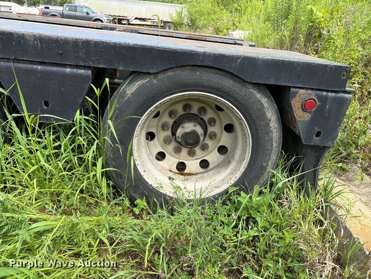 image for item FK4125 2000 Talbert lowboy equipment trailer
